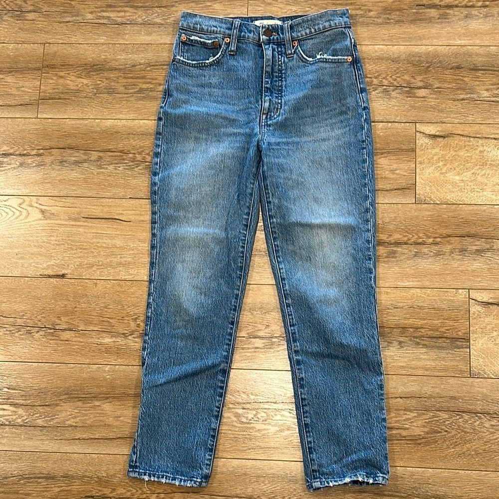 Madewell Classic Blue Denim Jeans